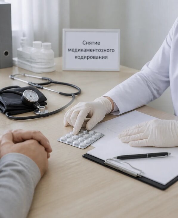 Снятие медикаментозного кодирования в Копейске от 5132 р. | Медзона